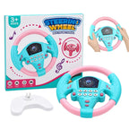 Toy Steering Wheel with Sound Effects for Kids | Interactive Driving Toy with Music & Emergency Sounds